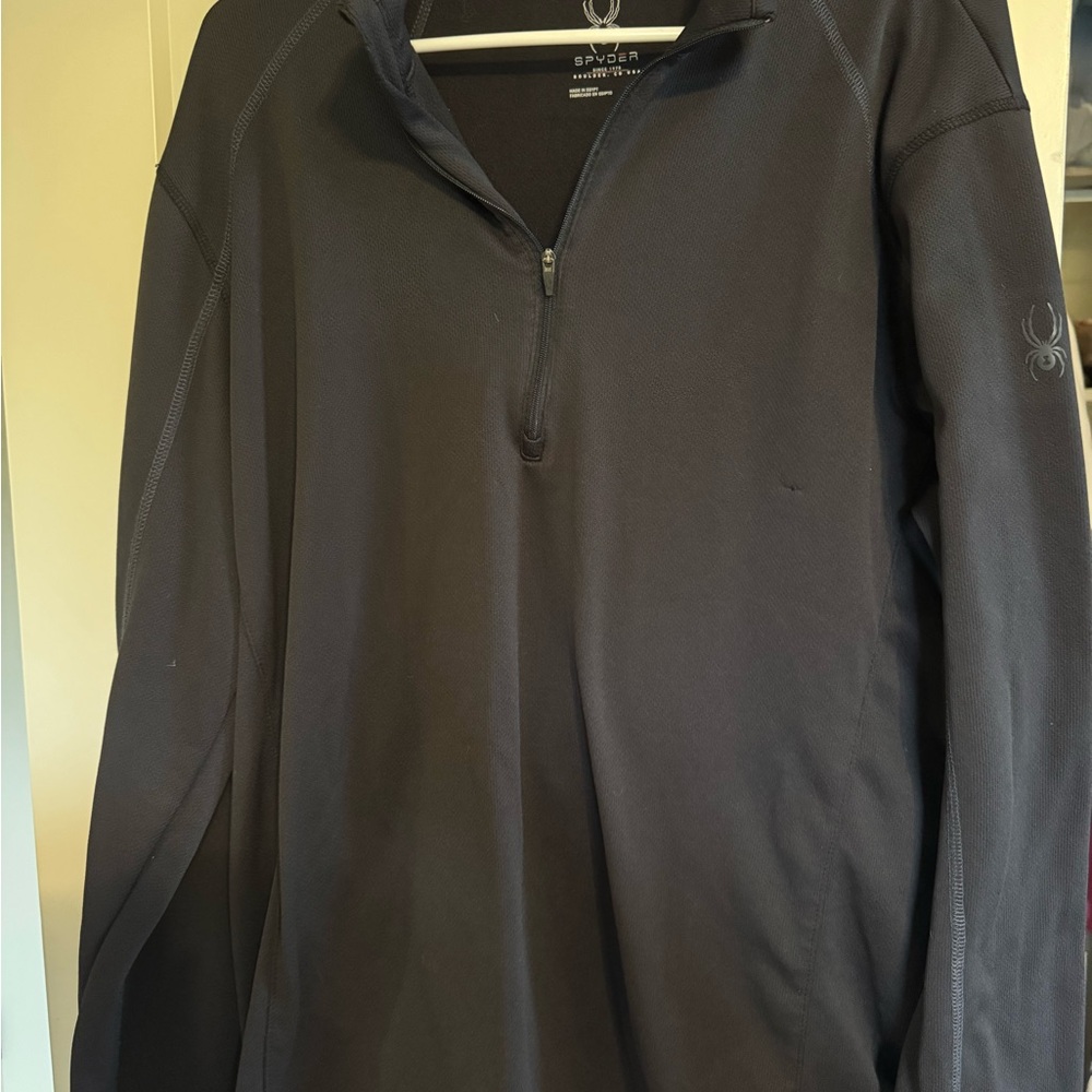 Spyder Dark Gray Zip-Up Sweater